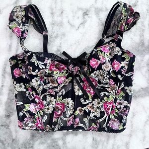 Victoria’s Secret dream Angels bralette Corset zip back size 36D